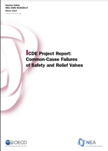 ICDE Project Report: Common-Cause Failures of Safety and Relief Valves